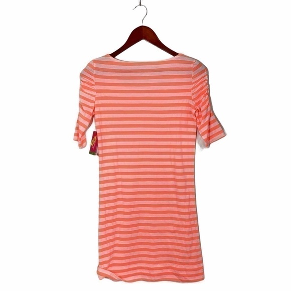 Lilly Pulitzer Kayle Dress in Sunrise Orange - Picture 4 of 7